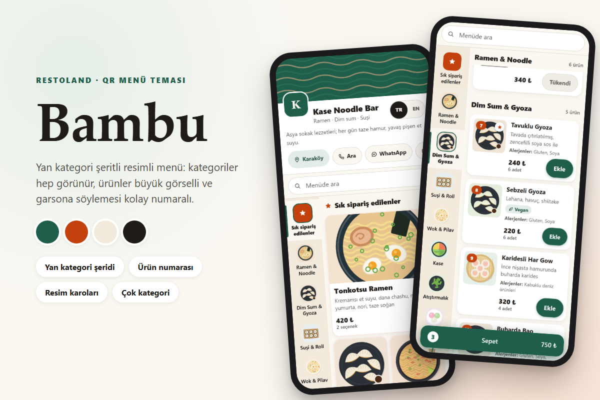Bambu teması ekran görüntüsü