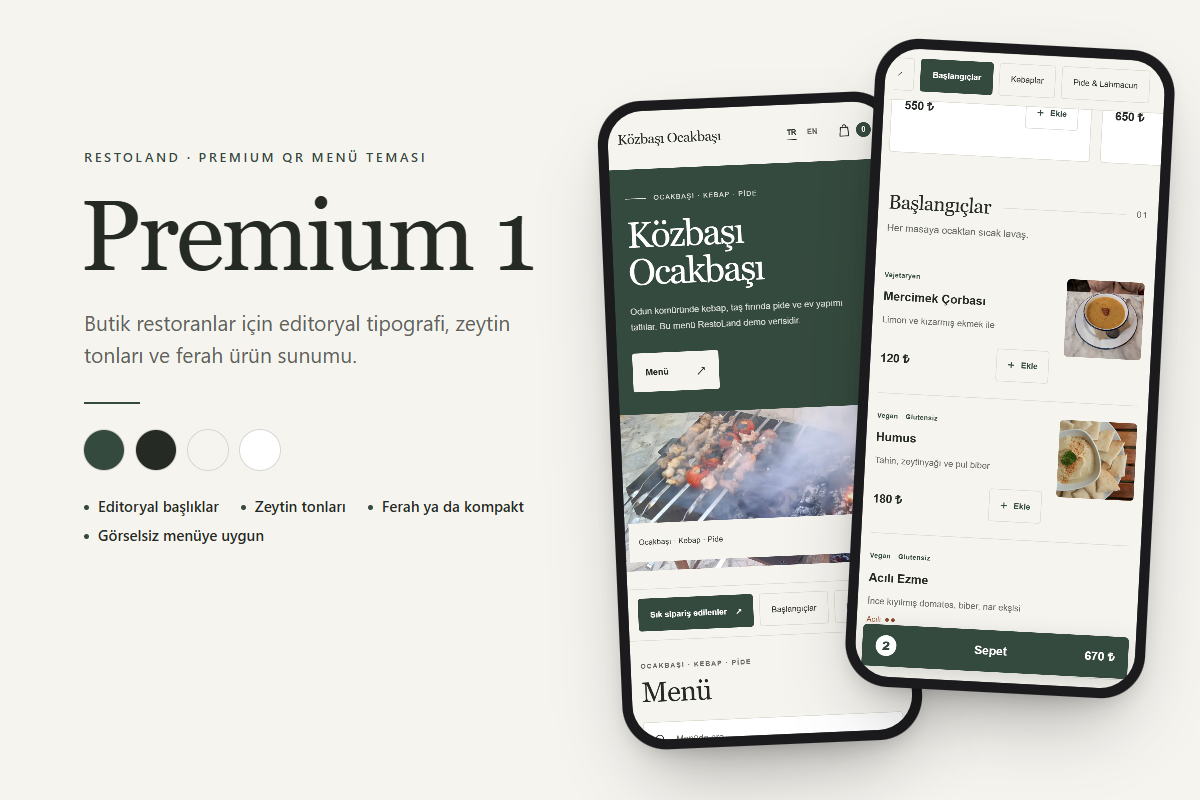 Premium 1 teması ekran görüntüsü